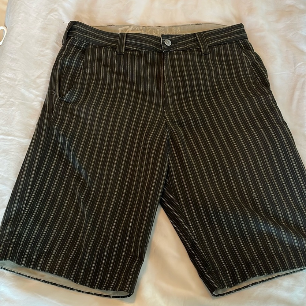 Pinstripe Shorts - Rusty Brand